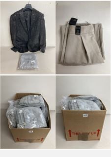 A BOX OF PREMIUM DESIGNER CLOTHING, MAINLY SEALED