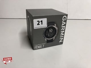 GARMIN FENIX 7 47MM PREMIUM MULTISPORT GPS WATCH RRP:£519 (SEALED)