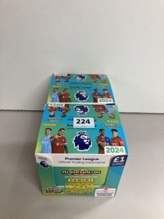 TWO BOXES OF PANINI ADRENALYN PREMIER LEAGUE OFFICIAL FOOTBALL TRADING CARD PACKS (SEALED)