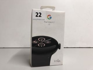 GOOGLE PIXEL WATCH 2 4G WITH GOOGLE ASSISTANT - BLACK RRP:£289 (SEALED)