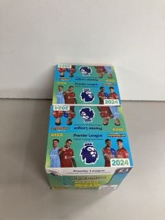 TWO BOXES OF PANINI ADRENALYN PREMIER LEAGUE OFFICIAL FOOTBALL TRADING CARD PACKS (SEALED)