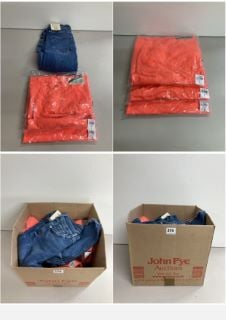 A BOX OF PREMIUM DESIGNER CLOTHING, MAINLY SEALED