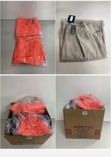 A BOX OF PREMIUM DESIGNER CLOTHING, MAINLY SEALED