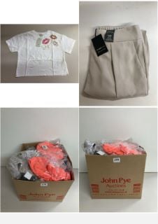 A BOX OF PREMIUM DESIGNER CLOTHING, MAINLY SEALED