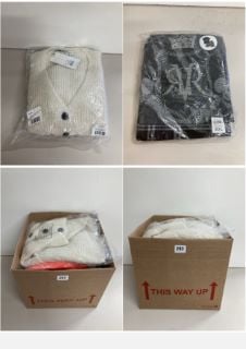 A BOX OF PREMIUM DESIGNER CLOTHING, MAINLY SEALED