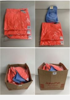 A BOX OF PREMIUM DESIGNER CLOTHING, MAINLY SEALED