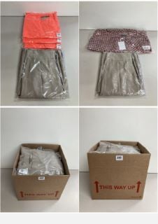 A BOX OF PREMIUM DESIGNER CLOTHING, MAINLY SEALED