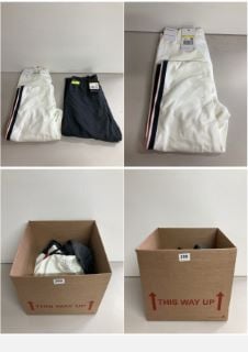 A BOX OF PREMIUM DESIGNER CLOTHING, MAINLY SEALED