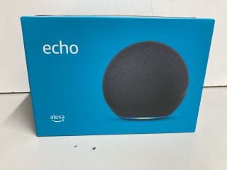 ECHO SMART SPEAKER WITH ALEXA - CHARCOAL (SEALED)