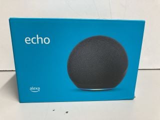 ECHO SMART SPEAKER WITH ALEXA - CHARCOAL (SEALED)