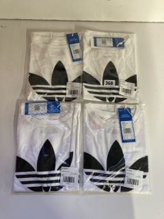 5 X ADIDAS KIDS TOPS TO FIT AGES 7-8