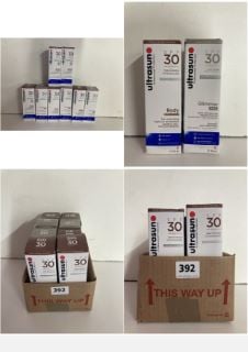 8 X BOTTLES OF ULTRA SUN FACTOR 30 SUN CREAM