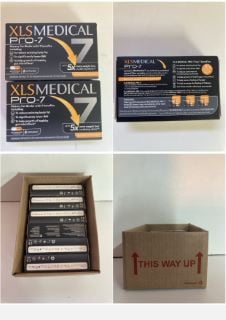 BOX OF XLS MEDICAL PRO-7 DIETARY FAT BINDER SUPPLEMENTS