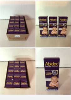 15 X ABIDEC BABY IMMUNE SUPPORT VITAMIN D BBE 12/2024