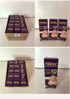 15 X ABIDEC BABY IMMUNE SUPPORT VITAMIN D BBE 12/2024