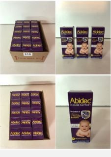 15 X ABIDEC BABY IMMUNE SUPPORT VITAMIN D BBE 12/2024