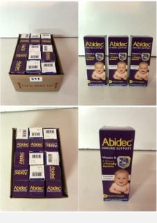 15 X ABIDEC BABY IMMUNE SUPPORT VITAMIN D BBE 12/2024