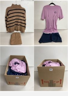 BOX OF MEN'S AND WOMEN'S CLOTHING MAINLY UNSEALED