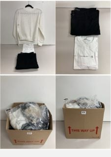 BOX OF MEN'S AND WOMEN'S CLOTHING MAINLY UNSEALED