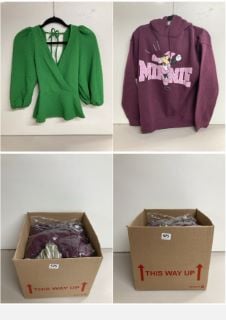 BOX OF MEN'S AND WOMEN'S CLOTHING MAINLY UNSEALED