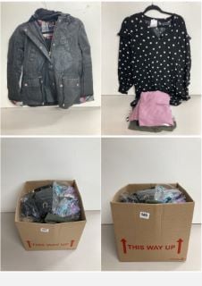 BOX OF MEN'S AND WOMEN'S CLOTHING MAINLY UNSEALED