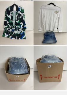 BOX OF MEN'S AND WOMEN'S CLOTHING MAINLY UNSEALED