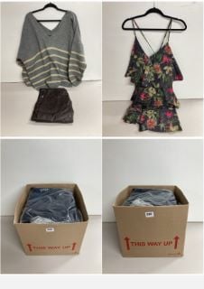 BOX OF MEN'S AND WOMEN'S CLOTHING MAINLY UNSEALED