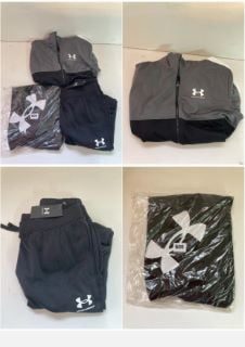 DESIGNER CLOTHING TO INCLUDE UNDER ARMOUR BOYS TRACK SUIT