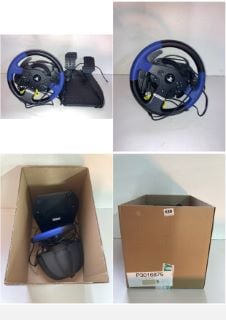 RACING WHEEL AND PEDAL SET