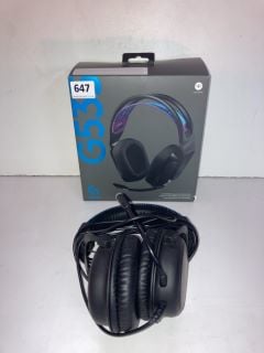 2 X GAMING HEADSETS TO INCLUDE LOGITECH