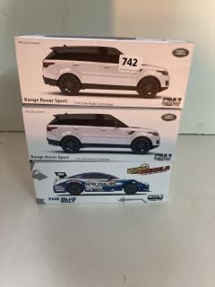 3 X R/C MODEL CARS