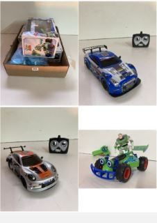 BOX OF TOYS TO INCLUDE TOY STORY R/C