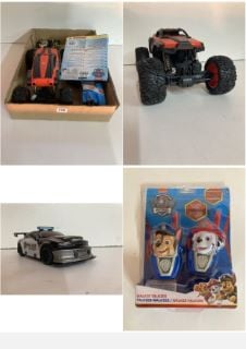 BOX OF VARIOUS R/C TOYS