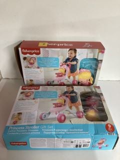 2 X FISHER PRICE DOLL STROLLERS