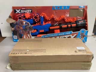 TOYS TO INCLUDE AN X-SHOT MACHINE GUN