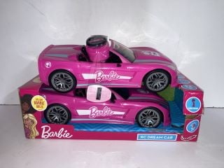 2 X BARBIE R/C CARS