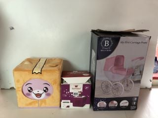 TOYS TO INCLUDE BELLA ROSA MY FIRST CARRIAGE PRAM