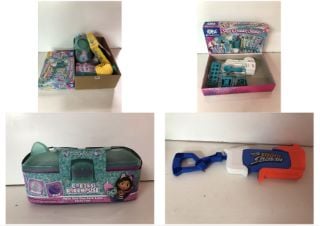 TOYS TO INCLUDE A GABY'S DOLLHOUSE BATH BOMB CARRYON