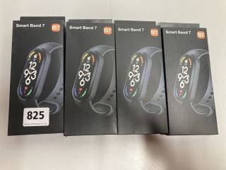 4 X SMART BAND 2 FITNESS TRACKERS