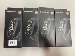 4 X SMART BAND 2 FITNESS TRACKERS