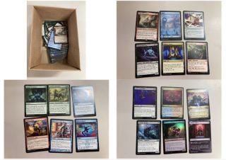 50+ VARIOUS MAGIC THE GATHERING CARDS INC FULL ART LANDS AND RARE'S