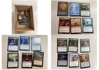 50+ VARIOUS MAGIC THE GATHERING CARDS INC FULL ART LANDS AND RARE'S