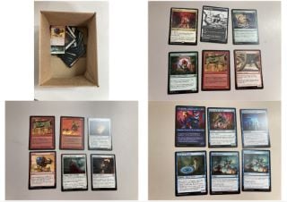 50+ VARIOUS MAGIC THE GATHERING CARDS INC FULL ART LANDS AND RARE'S