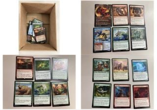 50+ VARIOUS MAGIC THE GATHERING CARDS INC FULL ART LANDS AND RARE'S