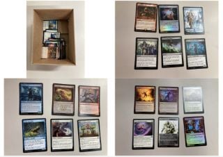 50+ VARIOUS MAGIC THE GATHERING CARDS INC FULL ART LANDS AND RARE'S