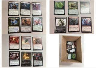 50+ VARIOUS MAGIC THE GATHERING CARDS INC FULL ART LANDS AND RARE'S