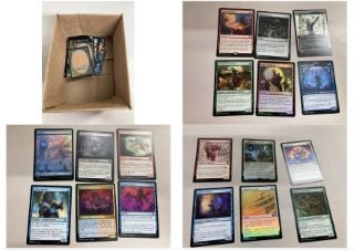 50+ VARIOUS MAGIC THE GATHERING CARDS INC FULL ART LANDS AND RARE'S