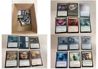 50+ VARIOUS MAGIC THE GATHERING CARDS INC FULL ART LANDS AND RARE'S