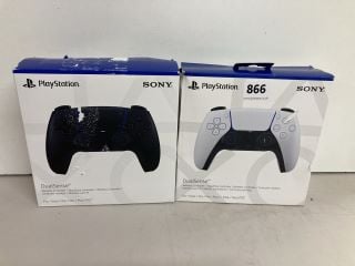 2 X PS5 DUAL SENSE CONTROLLERS