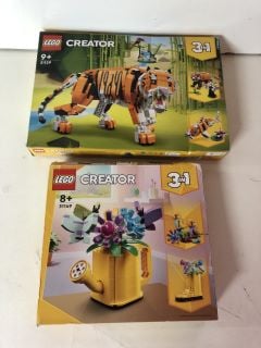 2 X LEGO CREATOR SETS